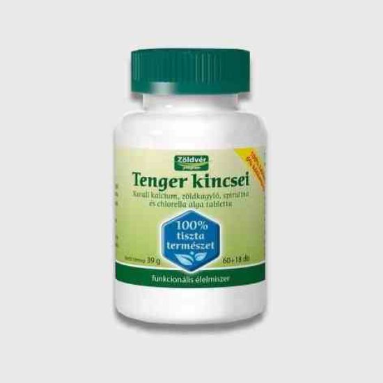 Kép Tenger kincsei 78db (korall+kagyló+spirulina+alga)