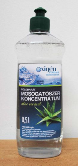 Kép Oxigén Földbarát mosogatószer koncentrátum aloe verával 500 ml