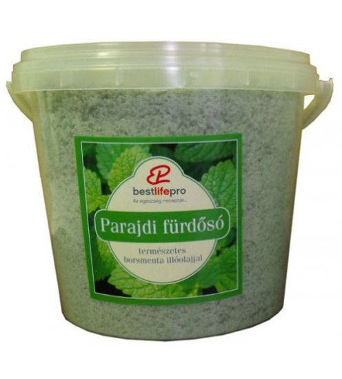 Kép Parajdi fürdősó - borsmenta illóolajjal 1 kg