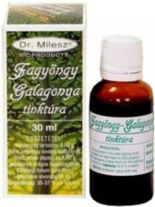 Kép Dr. Milesz Fagyöngy-Galagonya tinktúra 30 ml