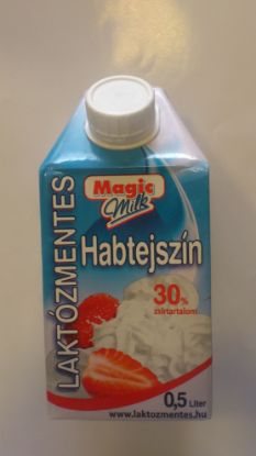 Kép Laktózmentes habtejszín 30%  0,5 l