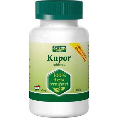 Kép Kapor tabletta 150 db (Zöldvér)