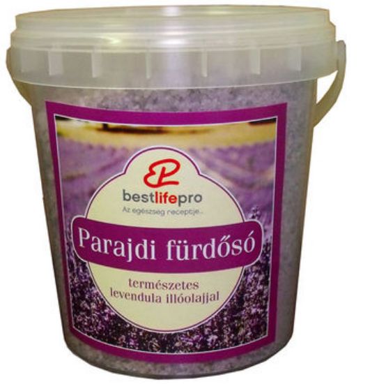 Kép Parajdi fürdősó - levendula illóolajjal 1 kg