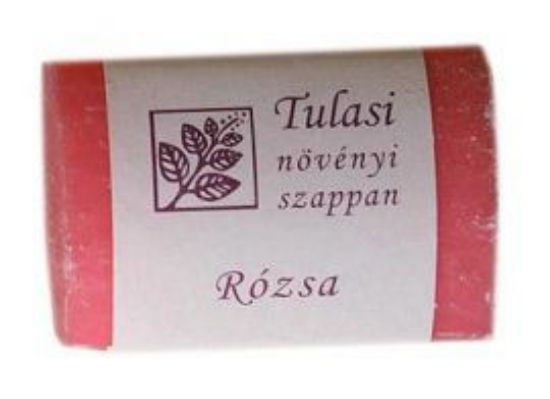 Kép Tulasi növényi szappan rózsa 100 g