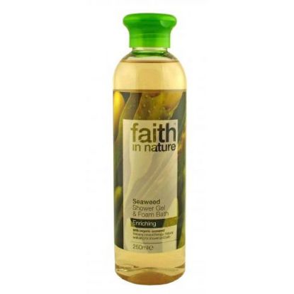 Kép Faith in Nature Tengeri hínár  tusfürdő 250 ml