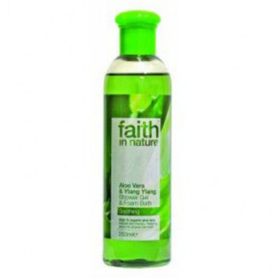 Kép Faith in Nature Aloe vera és ylang ylang tusfürdő 250 ml