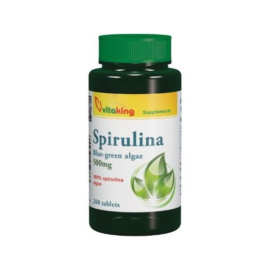 Kép 100% Spirulina alga tabletta  200db