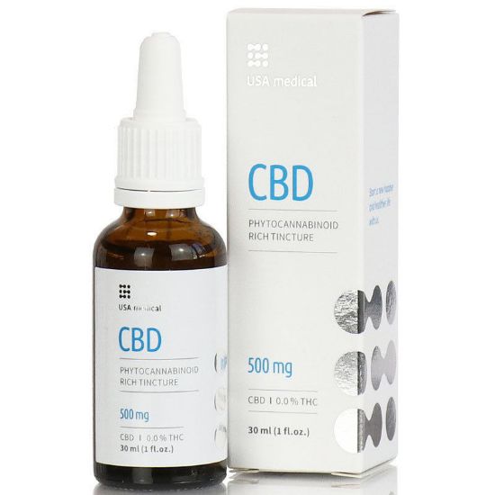 Kép USA medical CBD Olaj 500 mg | 30 ml  /közepes dózis - 16,6 mg cbd / ml/