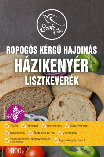 Kép Szafi Free Ropogós kérgű hajdinás házikenyér lisztkeverék 1000 g