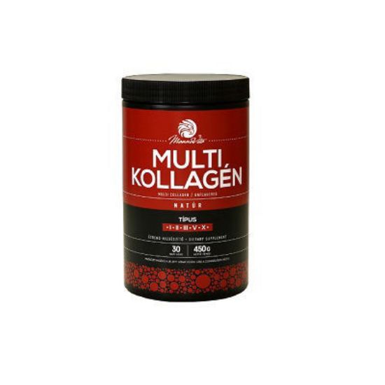 Kép MANNAVITA MULTI KOLLAGÉN ITALPOR NATÚR, 450G