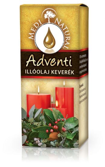 Kép Adventi illóolaj keverék 10 ml Medi Natural