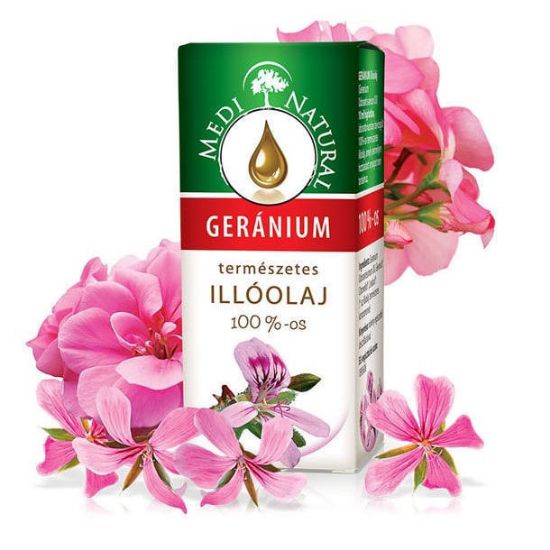 Kép Illóolaj Geránium 10 ml - Medi Natural