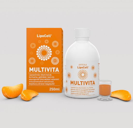 Kép LIPOCELL MULTIVITA LIPOSZÓMÁS MULTIVITAMIN (250 ML)