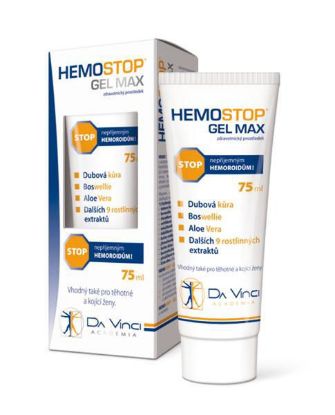 Kép HEMOSTOP GÉL MAX ARANYÉR KEZELÉSÉRE 75ML