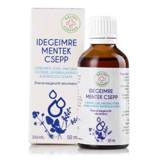 Kép Bálint Cseppek Idegeimre mentek csepp (50ml)