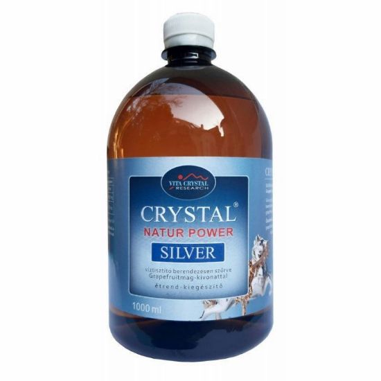 Kép Vita Crystal Ezüstkolloid Silver ital grapefruitmag kivonattal 1000ml
