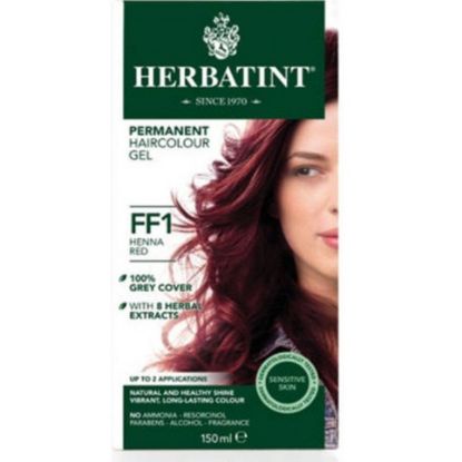 Kép Herbatint FF1 Fashion Henna vörös hajfesték, 150 ml