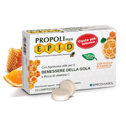 Kép Natur Tanya® S. EPID® propoliszos szopogatós tabletta C-vitaminnal (narancsos) édesítőszerrel