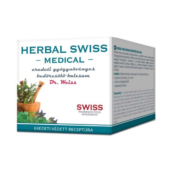 Kép HERBAL SWISS mellkas bedörzsölő BALZSAM 75 ml