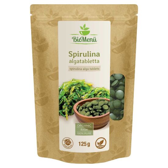 Kép BioMenu Spirulina tabletta 125g 250db